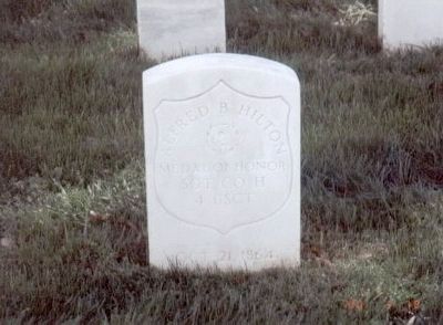 Alfred B. Hilton Grave Marker image. Click for full size.