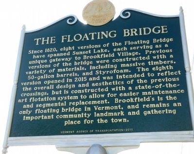The Floating Bridge Marker. Click for full size. The Floating Bridge Marker image. Click for full size.