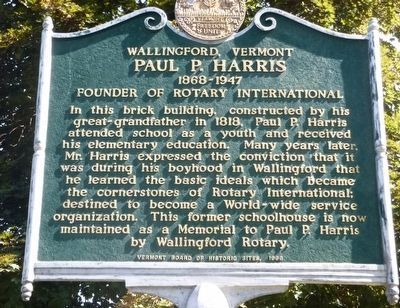 Paul P. Harris Marker image. Click for full size.