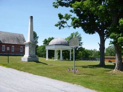 Wideview of Levi P. Morton marker. Click for full size. Wideview of Levi P. Morton marker image. Click for full size.