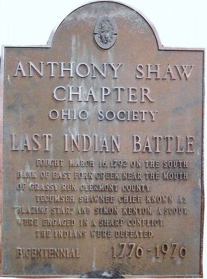 Last Indian Battle Marker image. Click for full size.