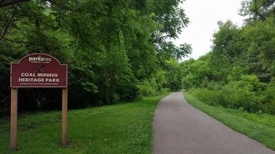Huckleberry Trail thru Coal Mining Heritage Park image. Click for full size.