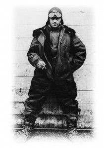 Air mail pilot William “Wild Bill” Hopson image. Click for full size.