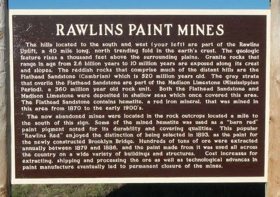 Rawlins Paint Mines Marker image. Click for full size.