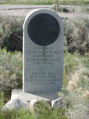 The Pioneer Women Marker. Click for full size. The Pioneer Women Marker image. Click for full size.