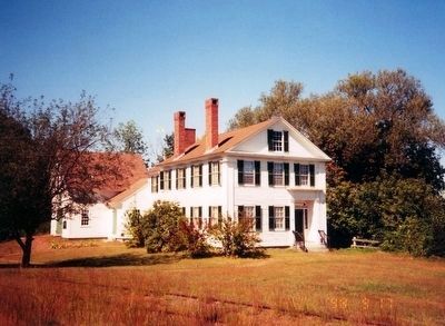 The Pierce Manse-side view image. Click for full size.