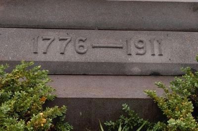 Berwick Maine War Memorial (rear) image. Click for full size.