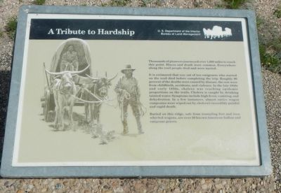 A Tribute to Hardship Marker. Click for full size. A Tribute to Hardship Marker image. Click for full size.