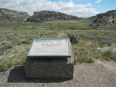 The Emigrant Road Marker. Click for full size. The Emigrant Road Marker image. Click for full size.