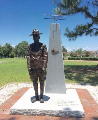 Corporal Vernon L. Burge statue image. Click for full size.