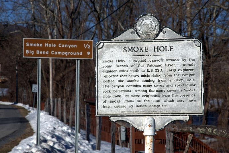 Smoke Hole Marker. Click for full size. Smoke Hole Marker image. Click for full size.