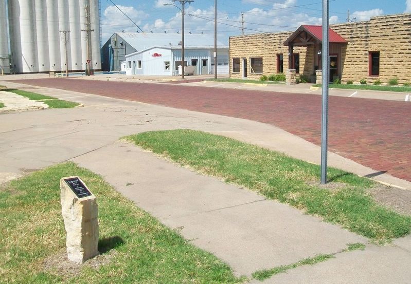 Kansas Street and Marker image. Click for full size.