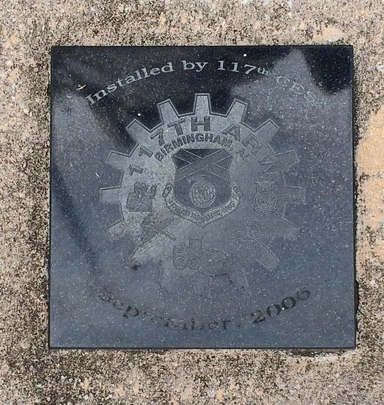 Plaque of statue installing organization.. Click for full size. Plaque of statue installing organization. image. Click for full size.