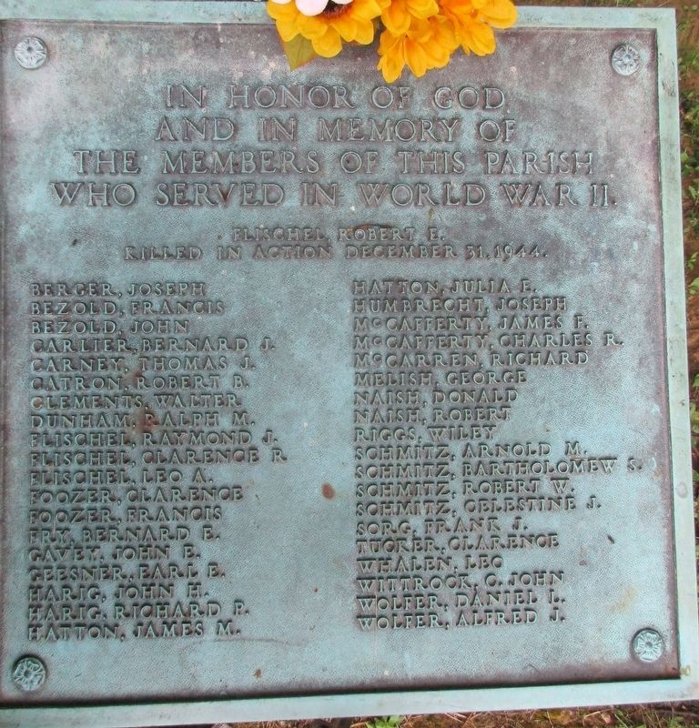 Vera Cruz WW II Memorial Marker image. Click for full size.