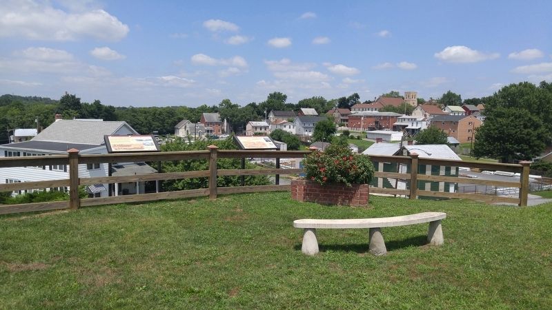 Doubleday Hill Marker. Click for full size. Doubleday Hill Marker image. Click for full size.