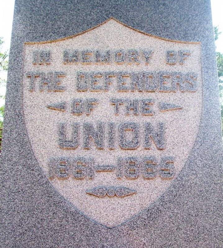 Civil War Memorial Dedication. Click for full size. Civil War Memorial Dedication image. Click for full size.