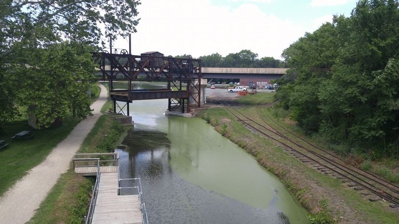 View North from the Canal Bridge. Click for full size. View North from the Canal Bridge image. Click for full size.