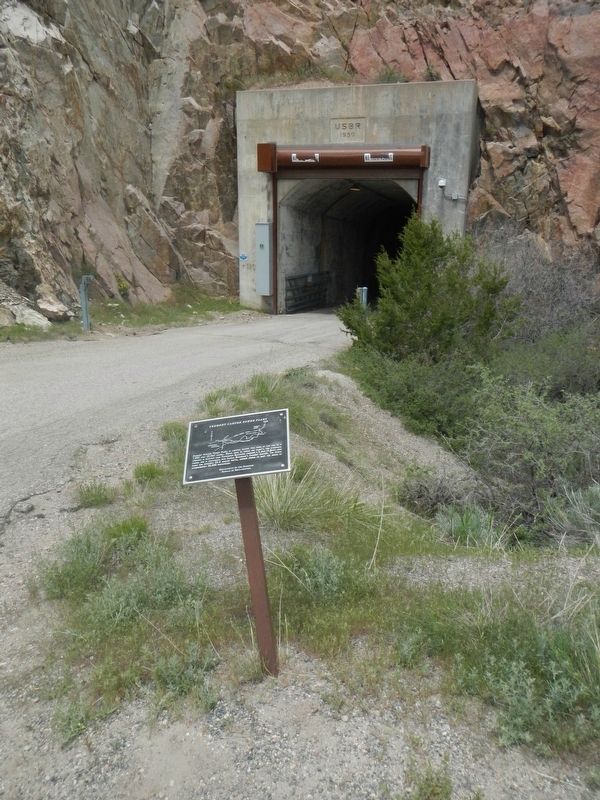 Fremont Canyon Power Plant Marker. Click for full size. Fremont Canyon Power Plant Marker image. Click for full size.