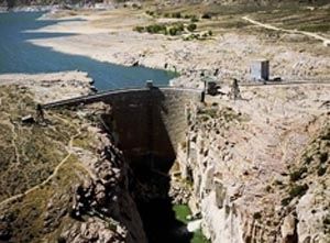 Pathfinder Dam image. Click for full size.