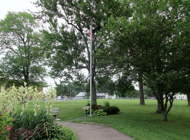 The Town Square Marker image. Click for full size.