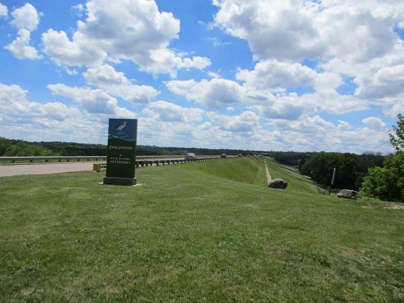 Englewood Dam Marker. Click for full size. Englewood Dam Marker image. Click for full size.