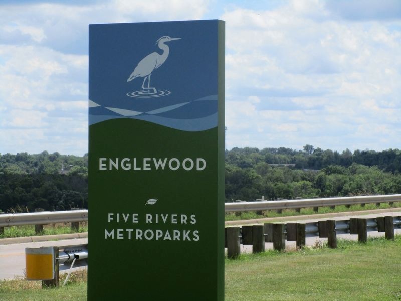 Englewood Dam Marker. Click for full size. Englewood Dam Marker image. Click for full size.