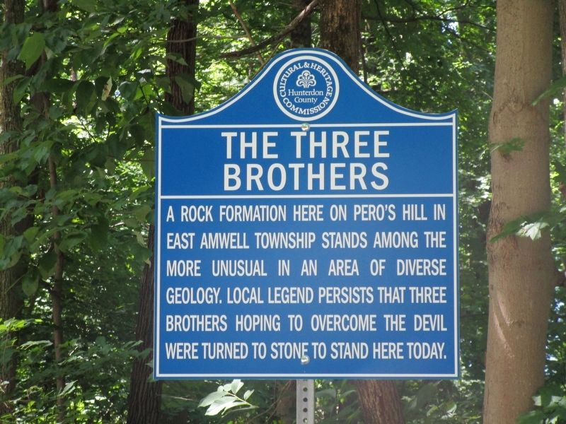 The Three Brothers Marker. Click for full size. The Three Brothers Marker image. Click for full size.