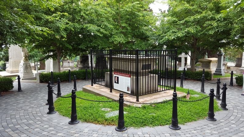 Tomb of James Monroe. Click for full size. Tomb of James Monroe image. Click for full size.