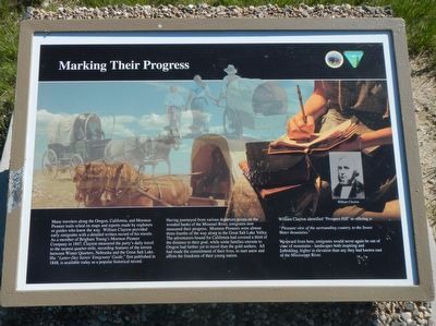 Marking Their Progress Marker image. Click for full size.