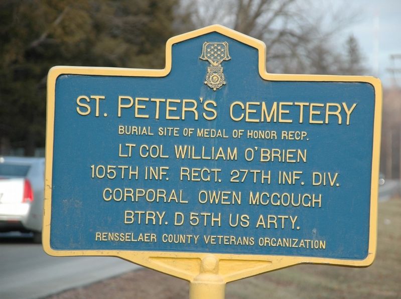 St. Peters Cemetery Marker image. Click for full size.