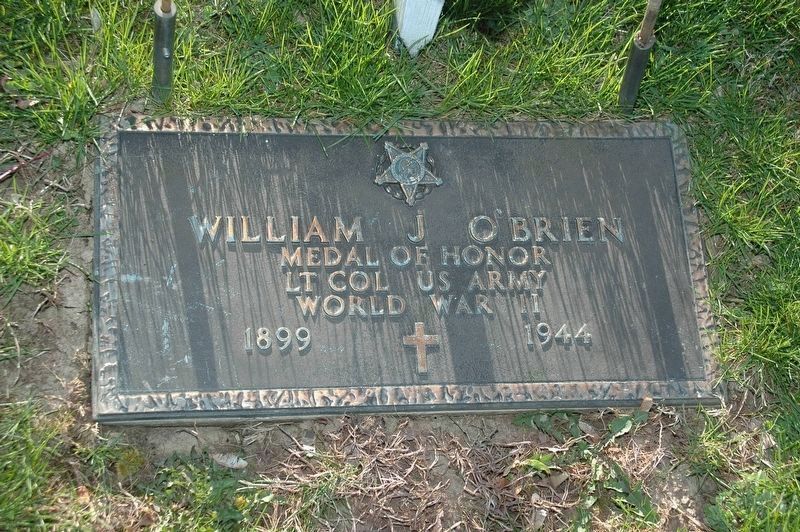 <b>William J O'Brien</b>. Click for full size. <b>William J O'Brien</b> image. Click for full size.