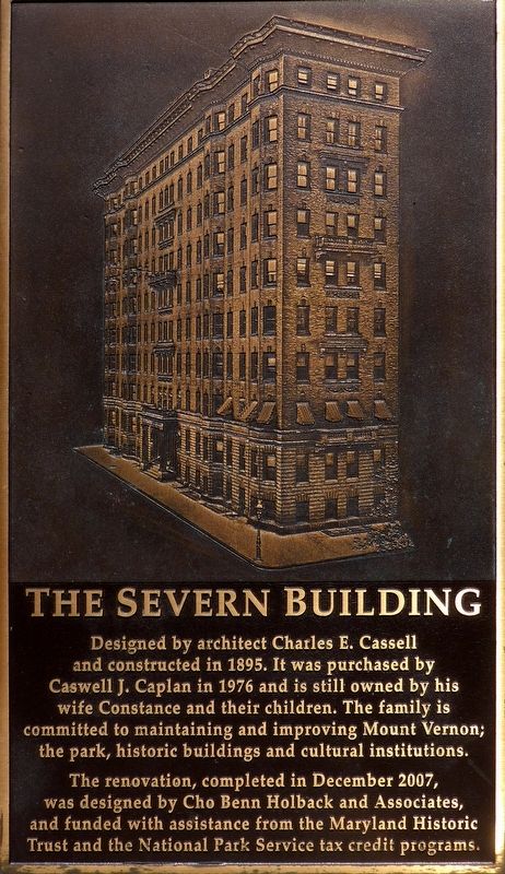 The Severn Building Marker image. Click for full size.