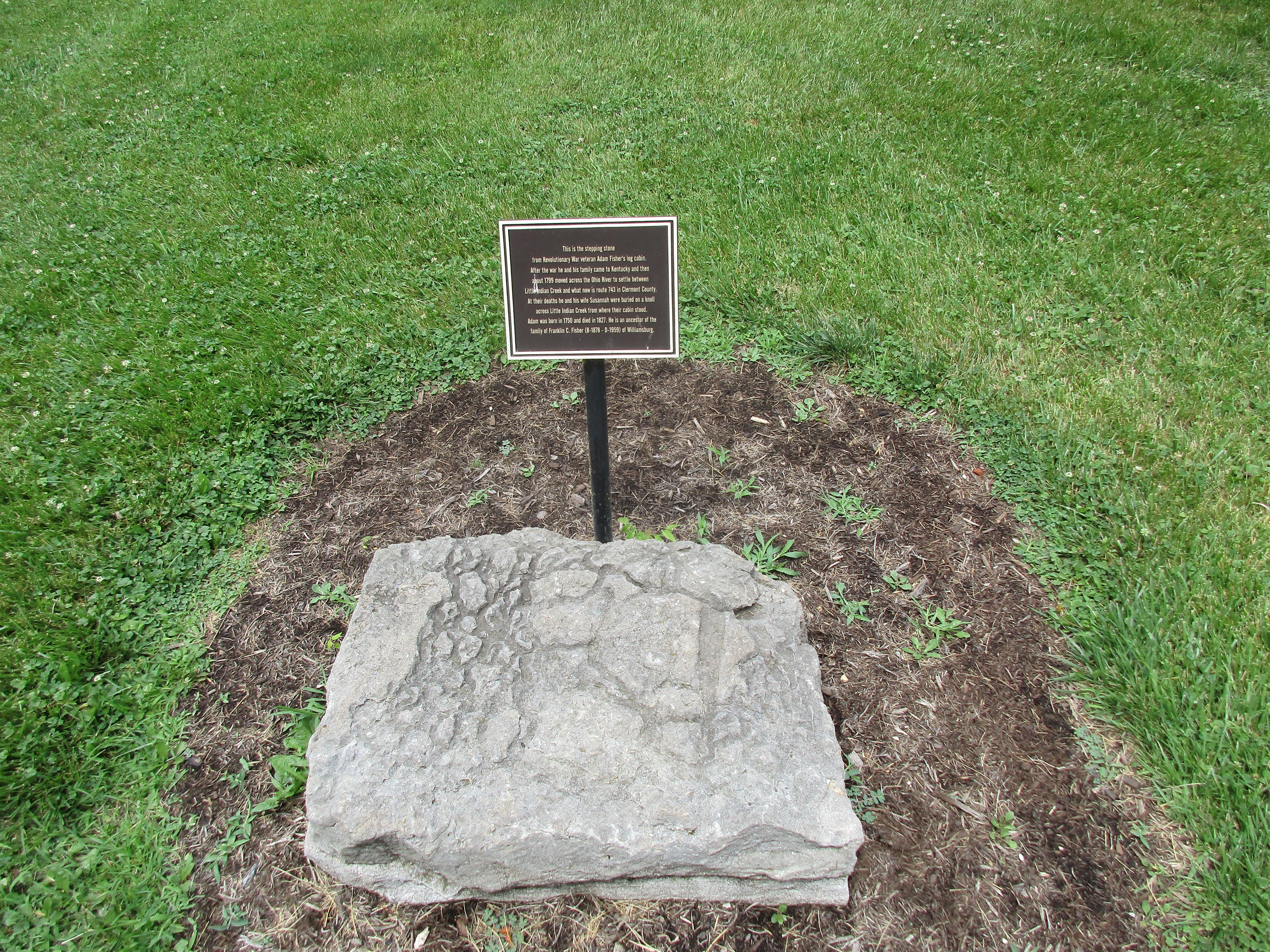 Stepping Stone Marker