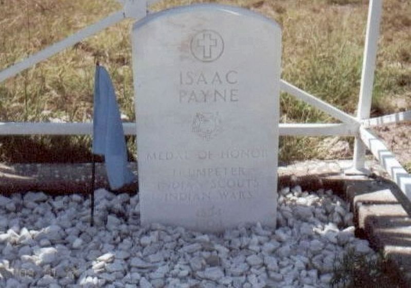 Issac Payne grave marker image. Click for full size.