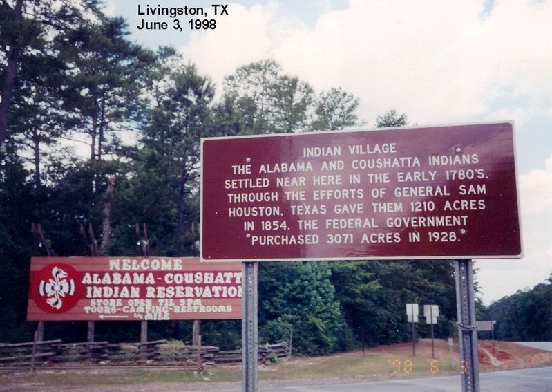 Indian Village Marker image. Click for full size.