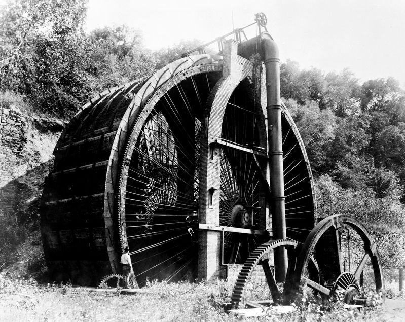 The Burden Water Wheel image. Click for full size.
