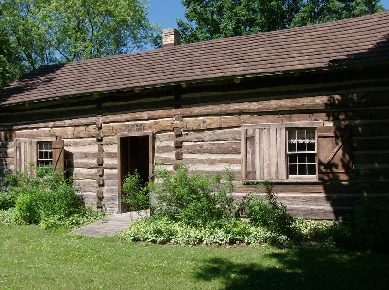 Baeseman Log Cabin. Click for full size. Baeseman Log Cabin image. Click for full size.