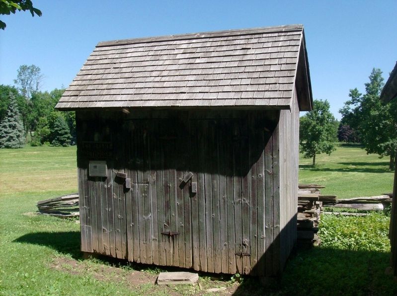 Cemetery Outhouse image. Click for full size.