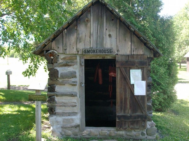 Gierach Smokehouse Marker image. Click for full size.