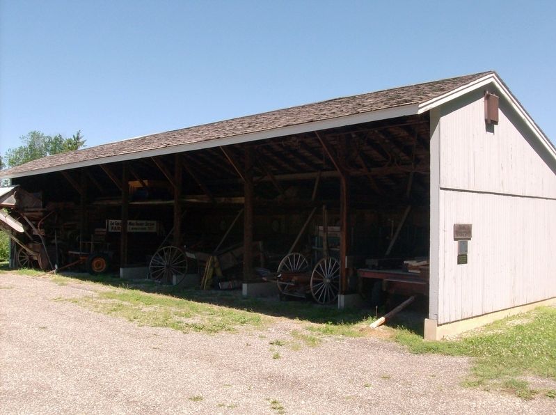 Trinity Horse Shed Reconstruction image. Click for full size.
