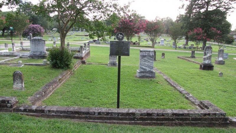 John M. Vines Marker and Grave image. Click for full size.