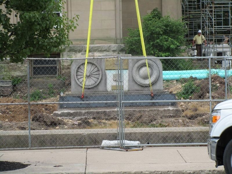 First Portland Cement Concrete Street Marker image. Click for full size.