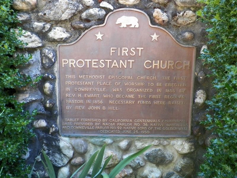 First Protestant Church Marker image. Click for full size.
