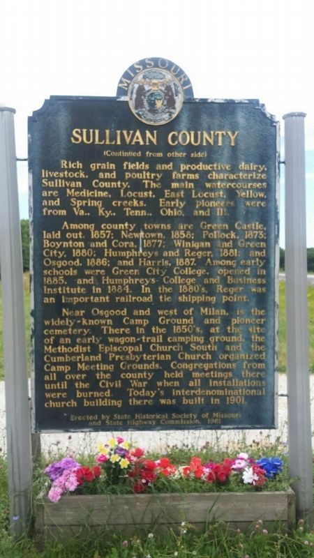 Sullivan County Marker image, Touch for more information