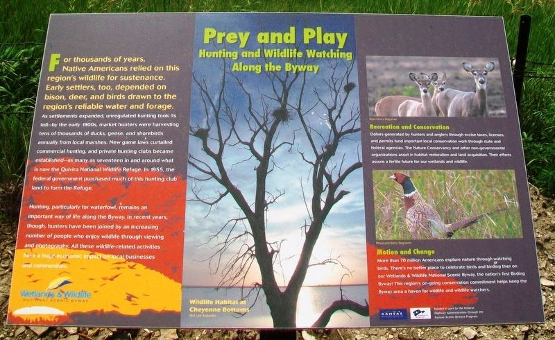 Prey and Play Marker. Click for full size. Prey and Play Marker image. Click for full size.
