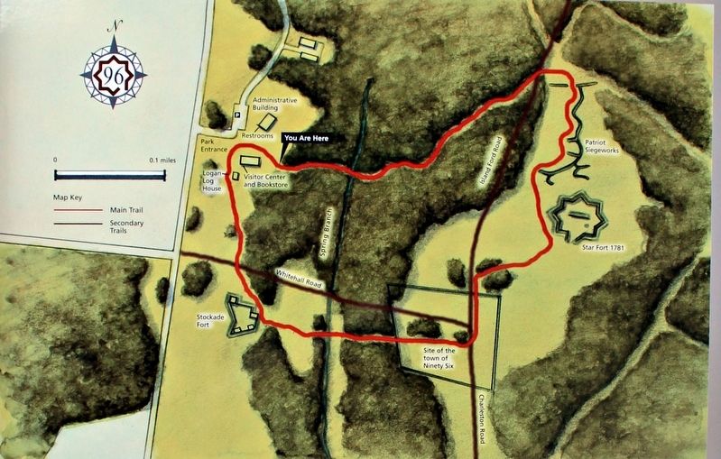 Walking Tour of the Park Map. Click for full size. Walking Tour of the Park Map image. Click for full size.