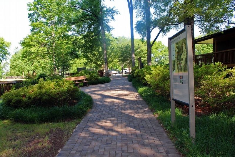 Walking Tour of the Park Marker. Click for full size. Walking Tour of the Park Marker image. Click for full size.