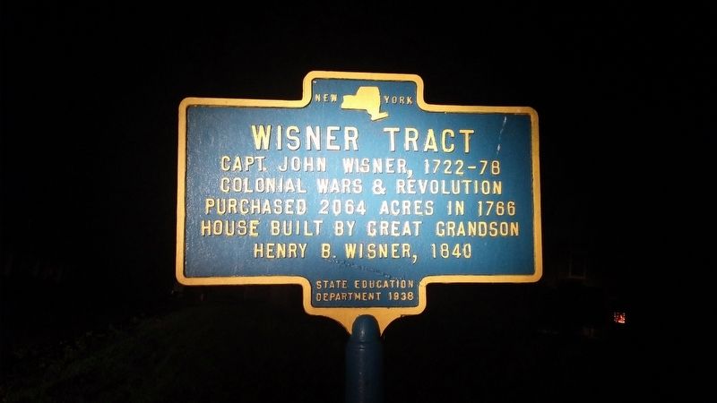Wisner Tract Marker. Click for full size. Wisner Tract Marker image. Click for full size.
