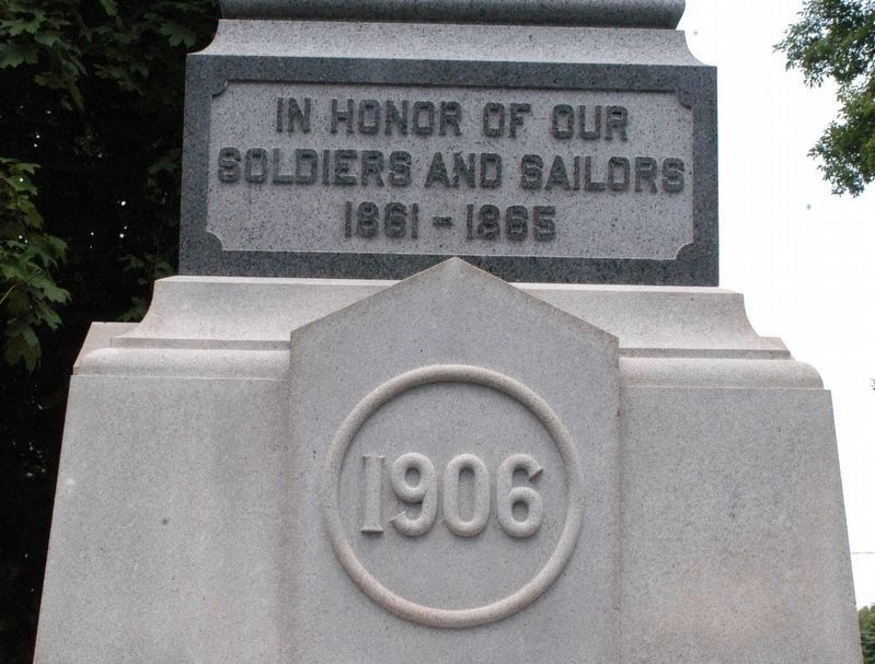 Freeport Maine Civil War Monument image. Click for full size.