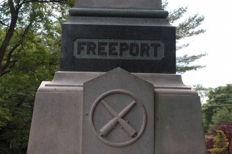 Freeport Maine Civil War Monument Marker image. Click for full size.